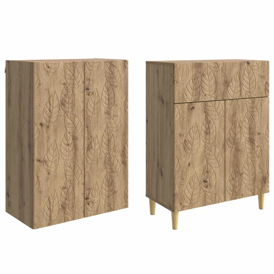 Ensemble de Meubles 2 pc Bois d'ingénierie - 4