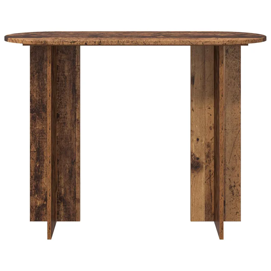 Table console Bois ancien 100 x 39,5 x 75 cm Bois d'ingénierie - 5