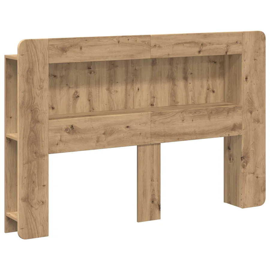Cabinet de Tête de Lit Chêne artisanal 160 cm Bois d’ingénierie - 2