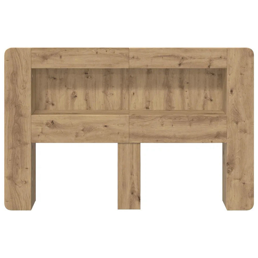 Cabinet de Tête de Lit Chêne artisanal 160 cm Bois d’ingénierie - 5