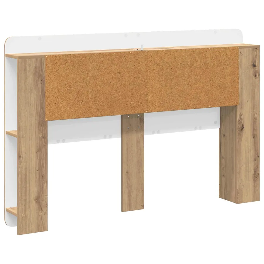 Cabinet de Tête de Lit Chêne artisanal 160 cm Bois d’ingénierie - 7
