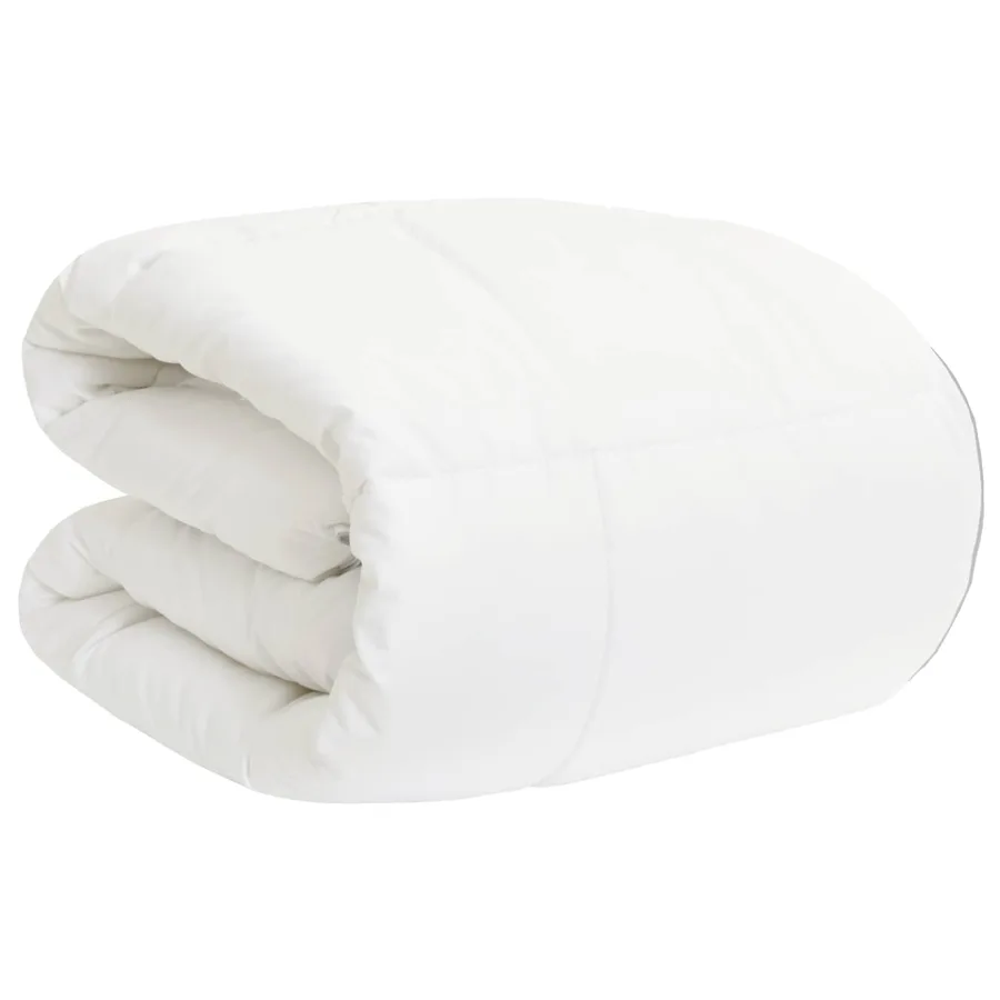 Ensemble de couette et oreillers de lit Blanc 240 x 220 cm - 2