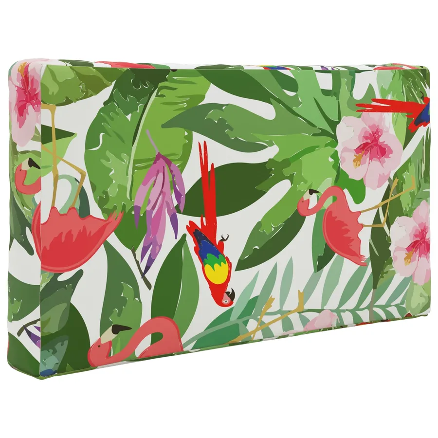Coussin de canapé d'extérieur 3 pcs coloré Polyester - 5