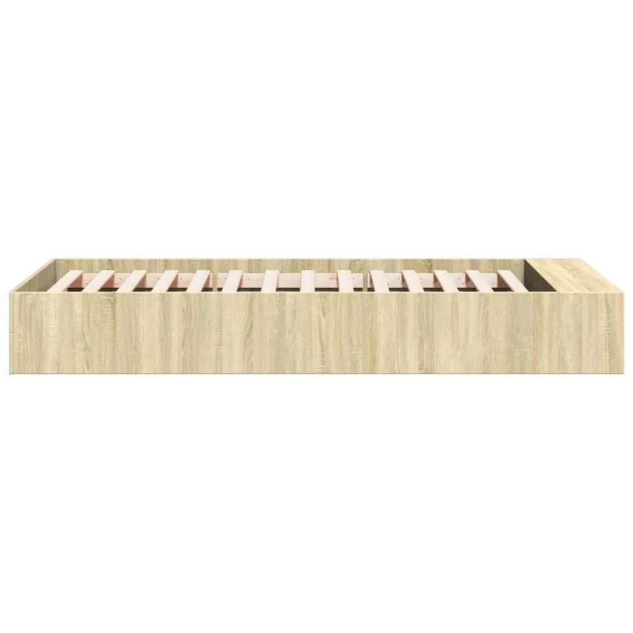 Cadre de lit avec rangement Chêne Sonoma 80 x 200 cm - 5