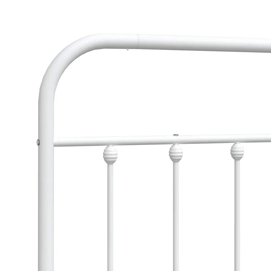 Tête de lit de remplacement métal blanc 150 cm - 6