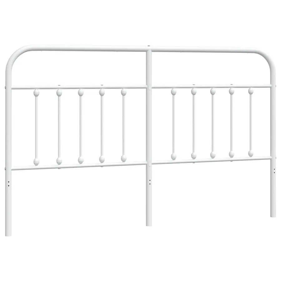 Tête de lit de remplacement métal blanc 180 cm - 2