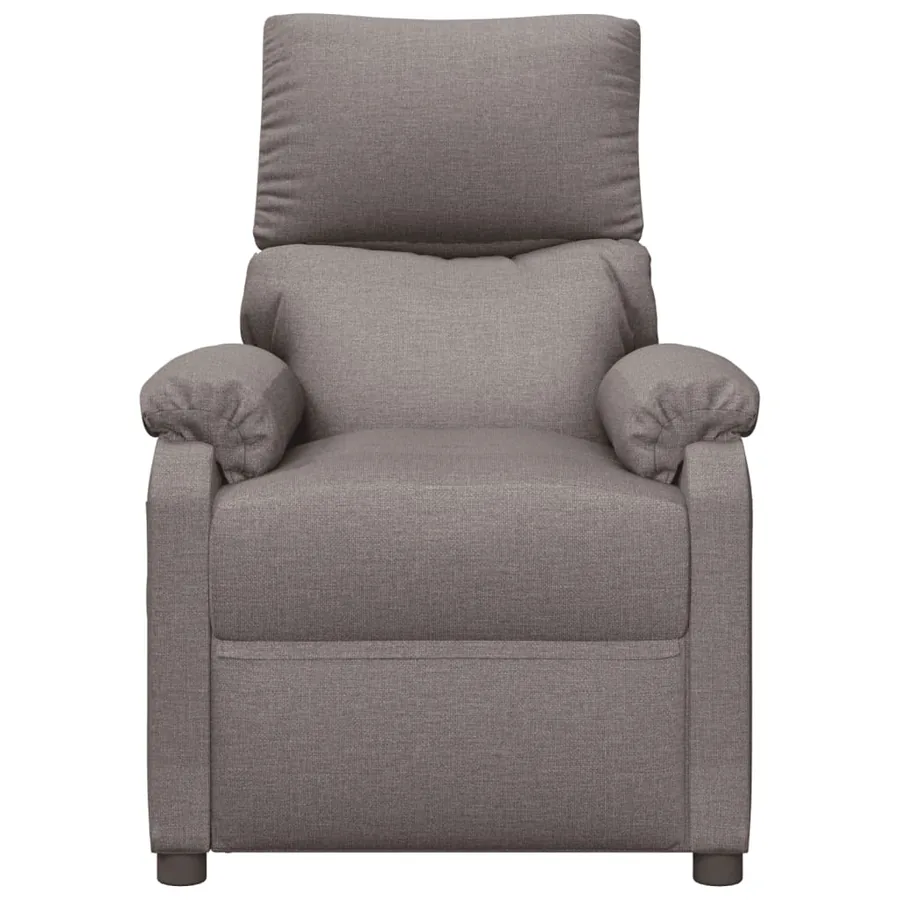 Fauteuil inclinable électrique Taupe Tissu - 4