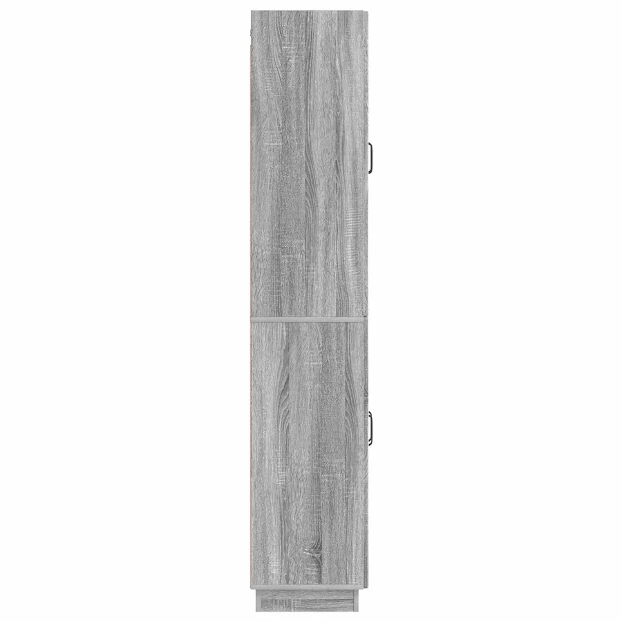 Ensemble de Meubles 2 pcs Sonoma gris Bois d'ingénierie - 6