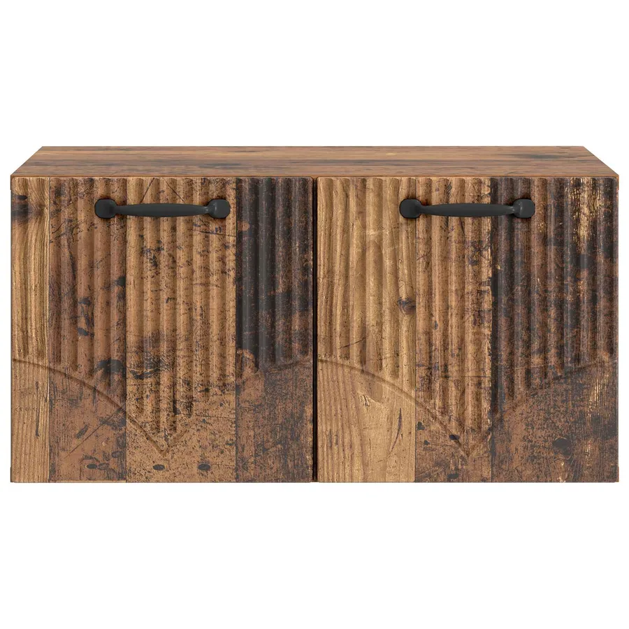 Meuble TV mural Bois ancien 59,5 x 41 x 30 cm Bois d'ingénierie - 6