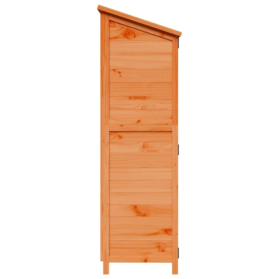 Abri de jardin Marron 106 x 56 x 176,5 cm Bois de Sapin Massif - 6