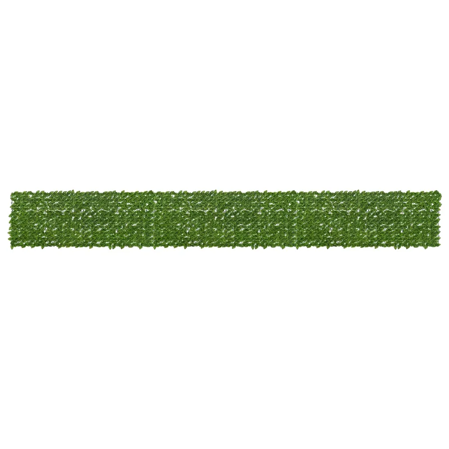 Écran de balcon avec feuilles Vert et jaune 600 x 75 cm