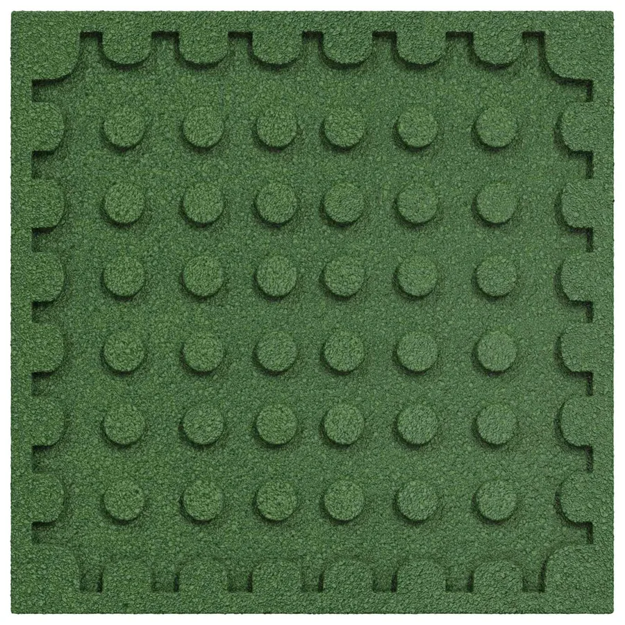 Dalles de Protection Anti-Chute 24 pcs Vert 50 x 50 cm - 3