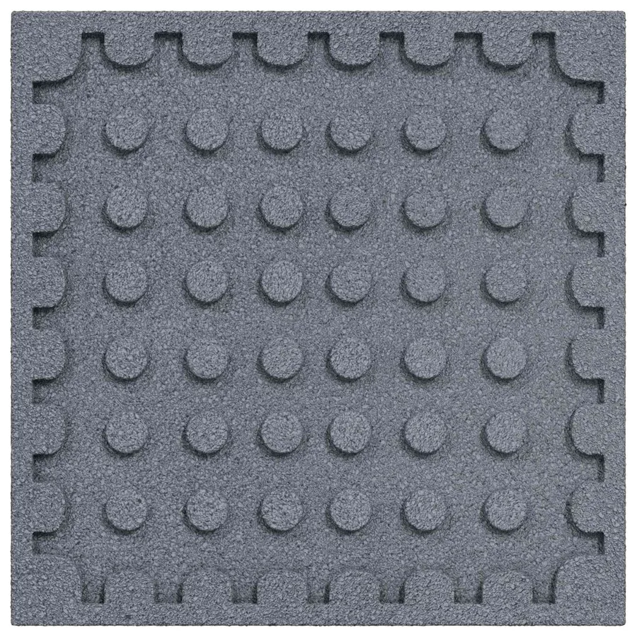 Dalles de Protection Anti-Chute 18 pcs Gris 50 x 50 cm - 3