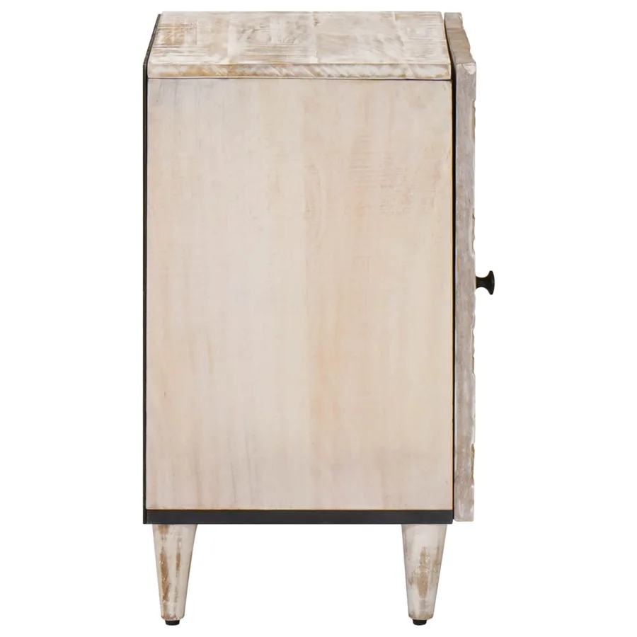 Armoire de salle de bain avec stockage Blanc 38 x 33,5 x 58 cm - 4