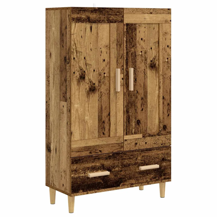 Haut Armoire Bois ancien 70 x 31 x 115 cm Bois d'ingénierie