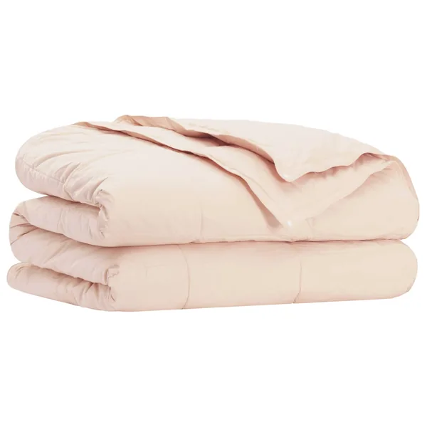 Couette Beige 200 x 200 cm Fibre de kapok