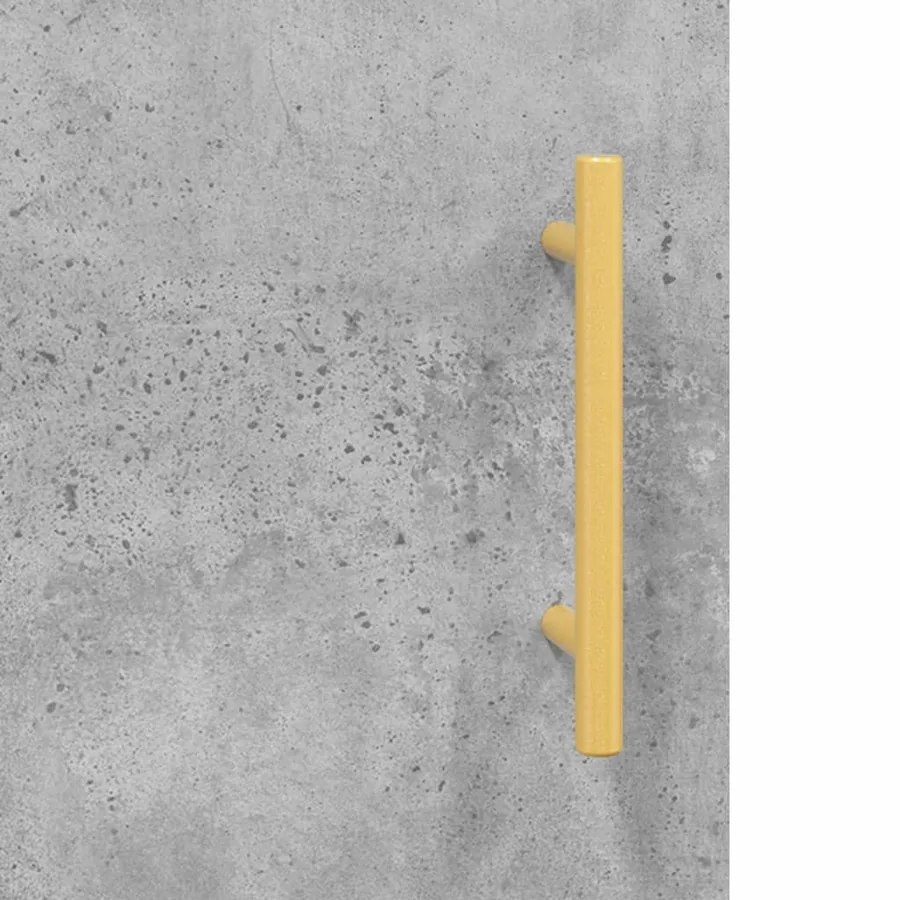 Buffet haut Gris béton 34,5x34x180 cm Bois d'ingénierie - 10