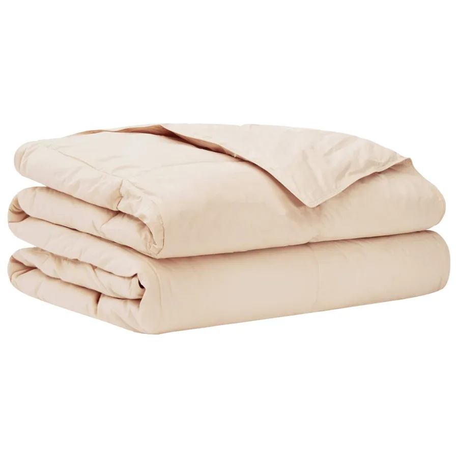Couette d'été Beige 200 x 220 cm 100% Kapok Naturel - 2