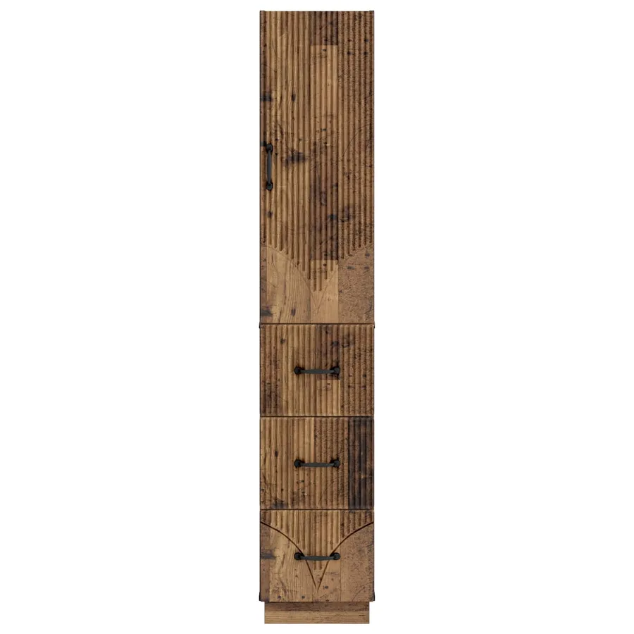 Ensemble de Meubles 2 pcs Bois ancien 33 x 34,5 x 87 cm - 5