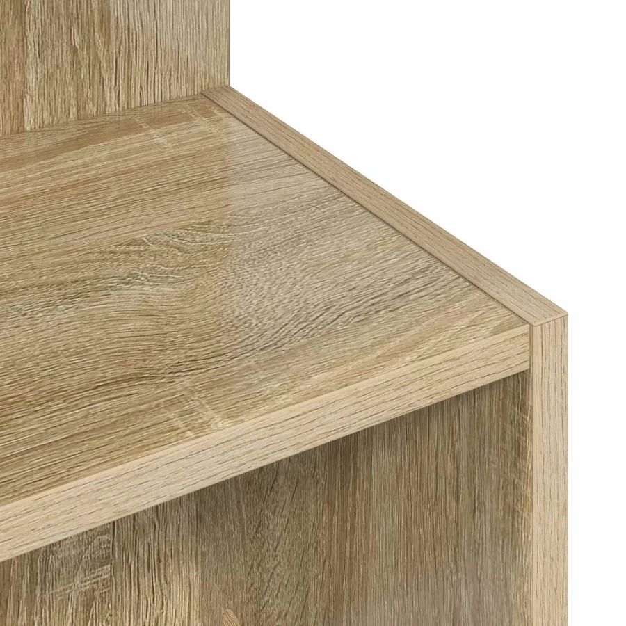 Table d'appoint Chêne Sonoma Ø 39,5 x 55 cm Bois d'ingénierie - 8