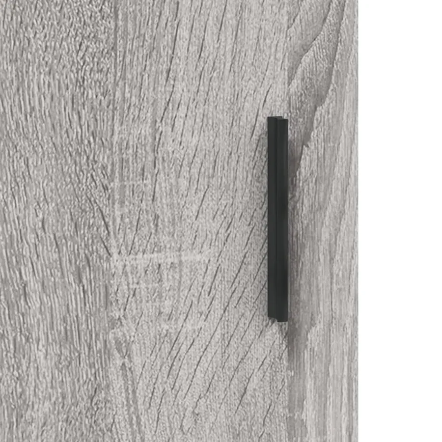 Buffet haut Sonoma gris 34,5x34x180 cm Bois d'ingénierie - 10