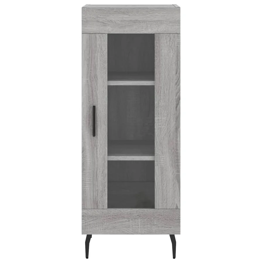 Buffet haut Sonoma gris 34,5x34x180 cm Bois d'ingénierie - 8