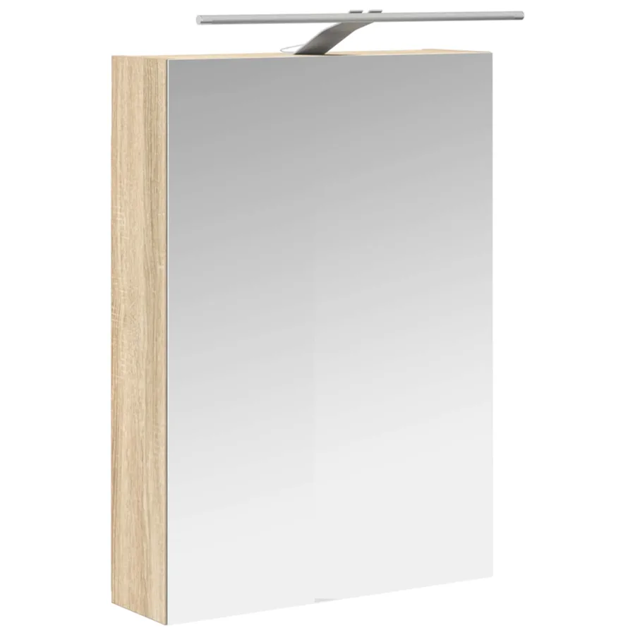Ensemble de mobilier de salle de bain 5 pcs Chêne Sonoma - 7