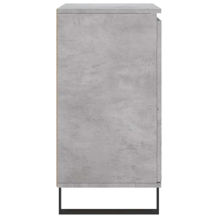 Buffet Gris béton 60x35x70 cm Bois d'ingénierie - 7