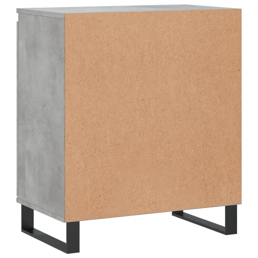 Buffet Gris béton 60x35x70 cm Bois d'ingénierie - 8