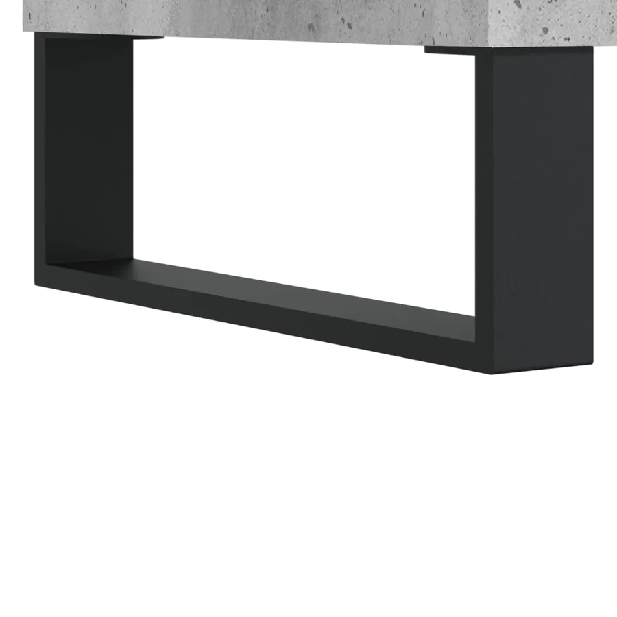 Buffet Gris béton 60x35x70 cm Bois d'ingénierie - 9