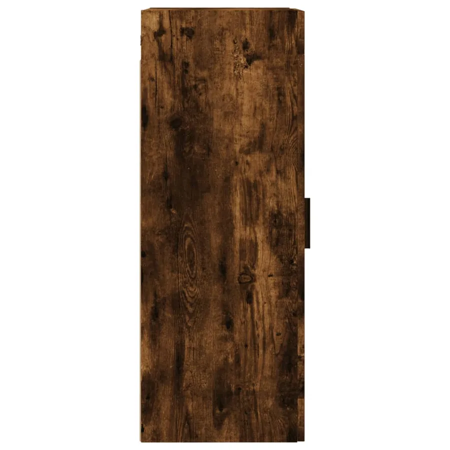 Armoire murale chêne fumé 34,5x34x90 cm - 8