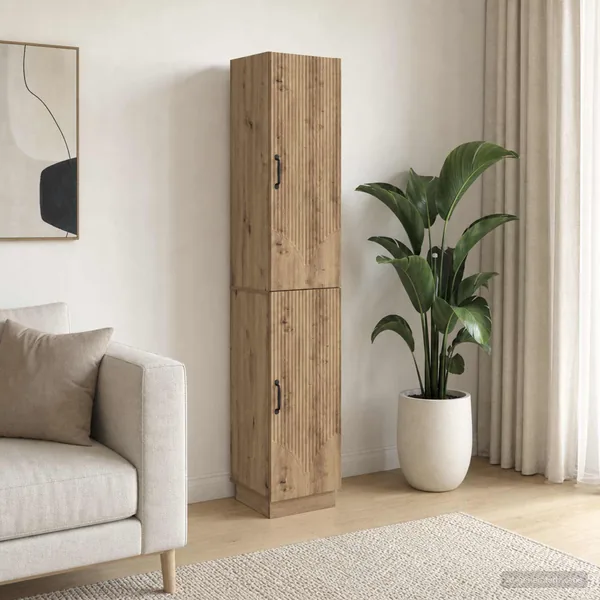 Ensemble de Meubles 2 pc Chêne artisanal Bois d'ingénierie
