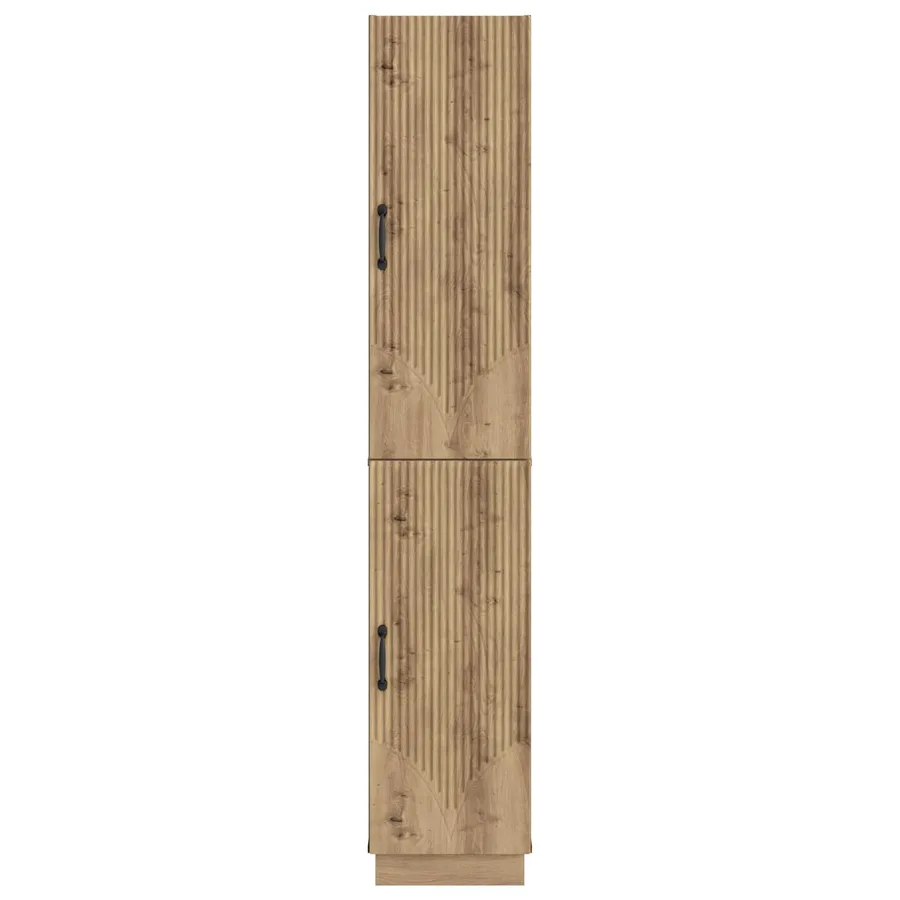 Ensemble de Meubles 2 pc Chêne artisanal Bois d'ingénierie - 5