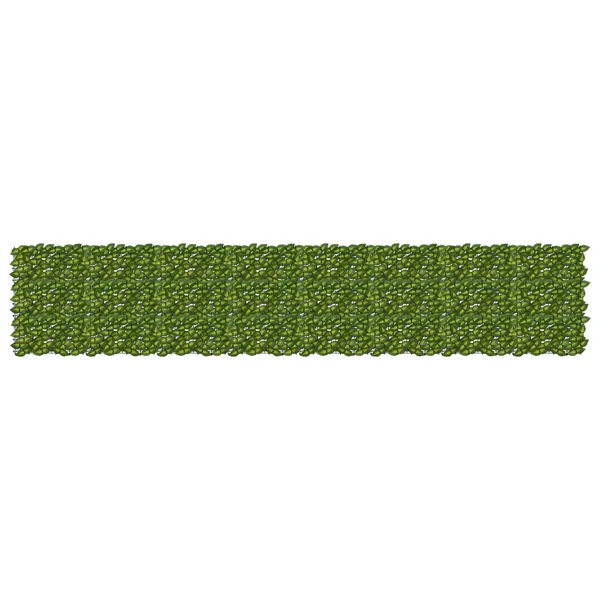 Écran de balcon avec feuilles Vert et jaune 400 x 75 cm