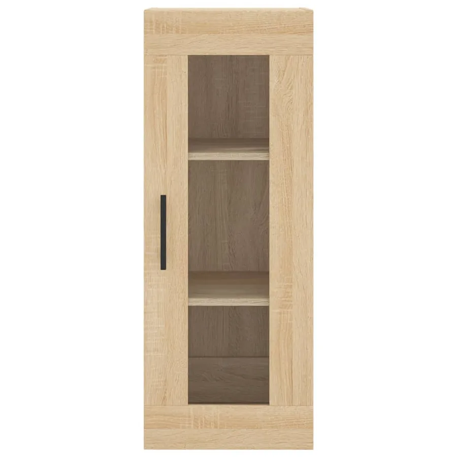 Buffet haut Chêne sonoma 34,5x34x180 cm Bois d'ingénierie - 6