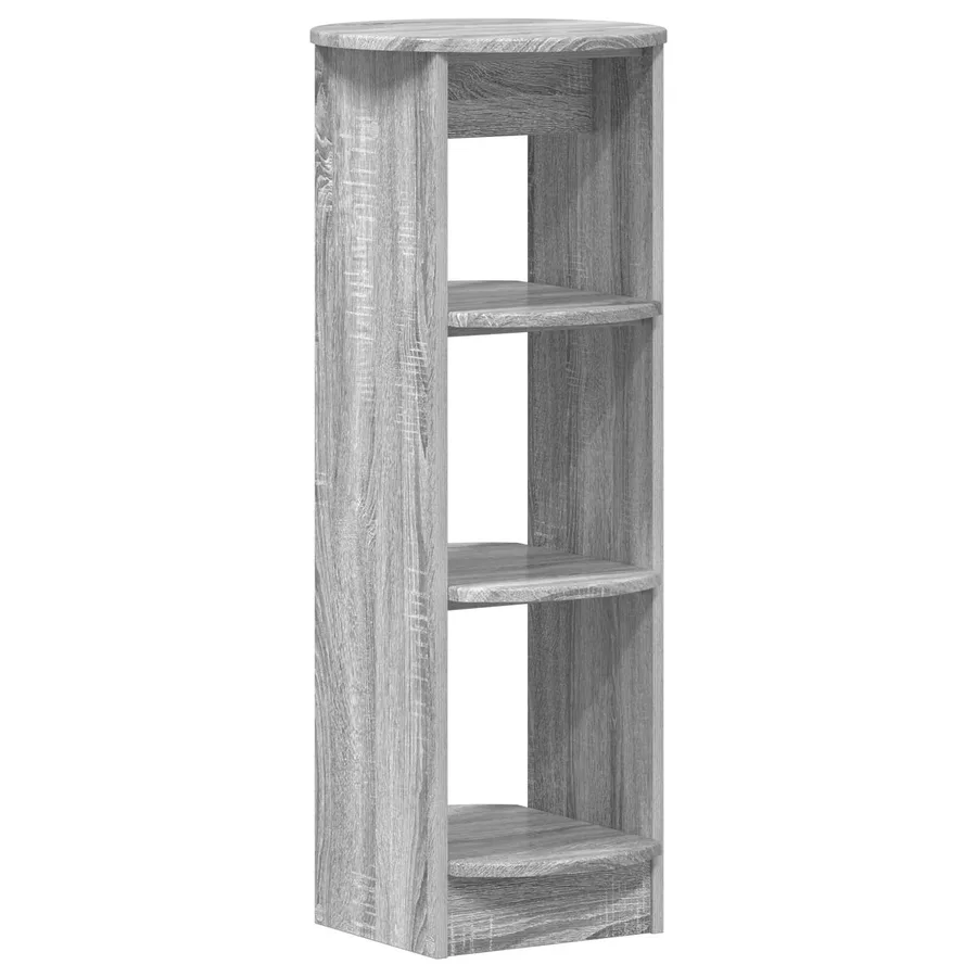 Meuble d'appoint Sonoma gris 40 x 40 x 100 cm Bois d’ingénierie - 2
