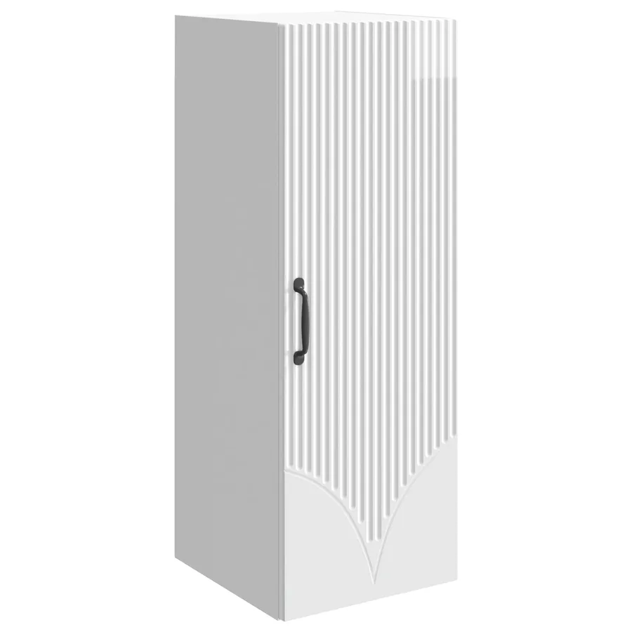 Armoire Murale Blanc brillant 33 x 34,5 x 90 cm - 2