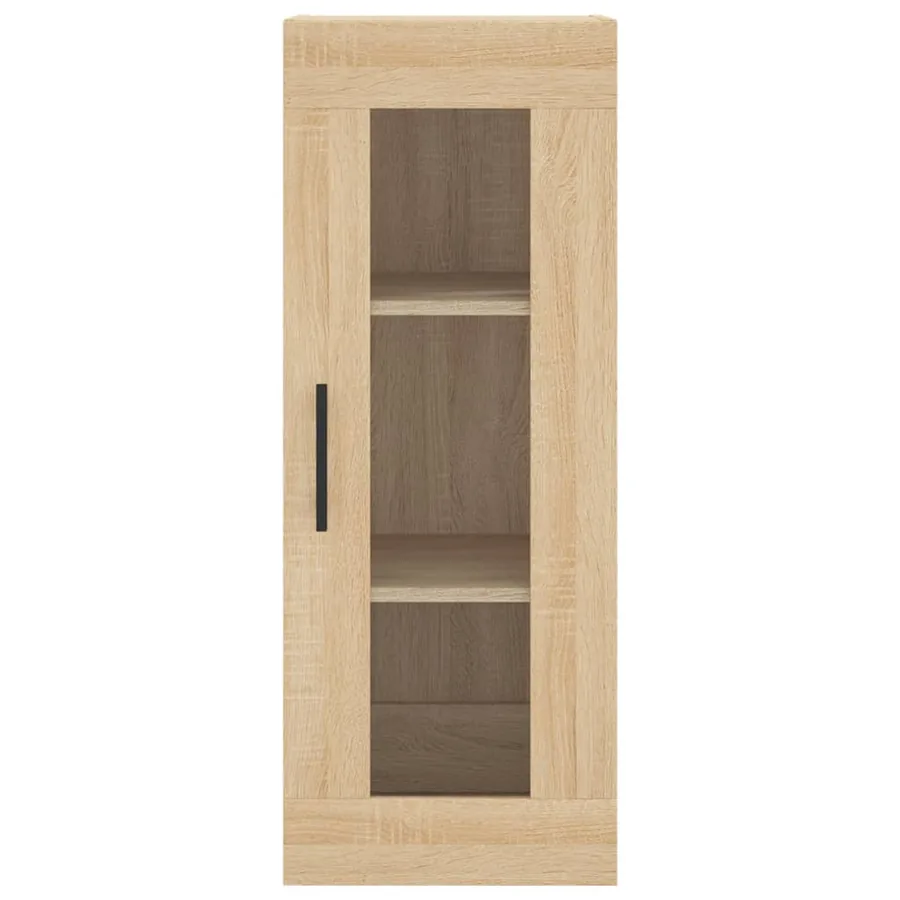 Buffet haut Chêne sonoma 34,5x34x180 cm Bois d'ingénierie - 6