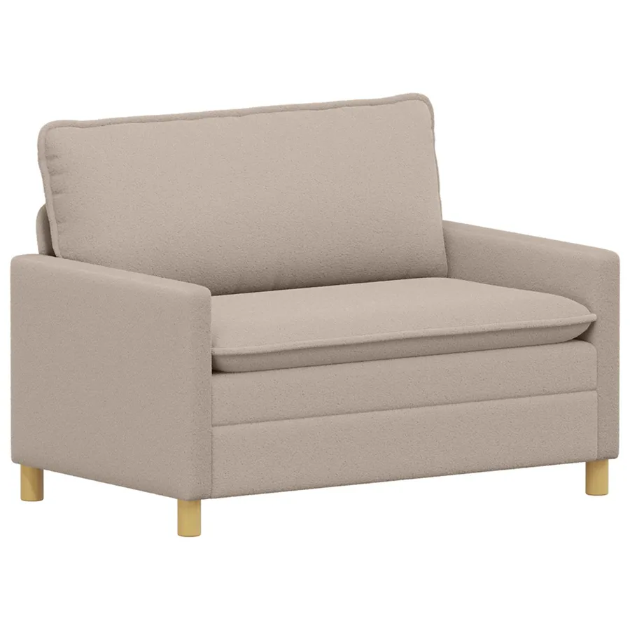 Canapé Gris clair 126 x 81 x 87,5 cm Tissu - 2