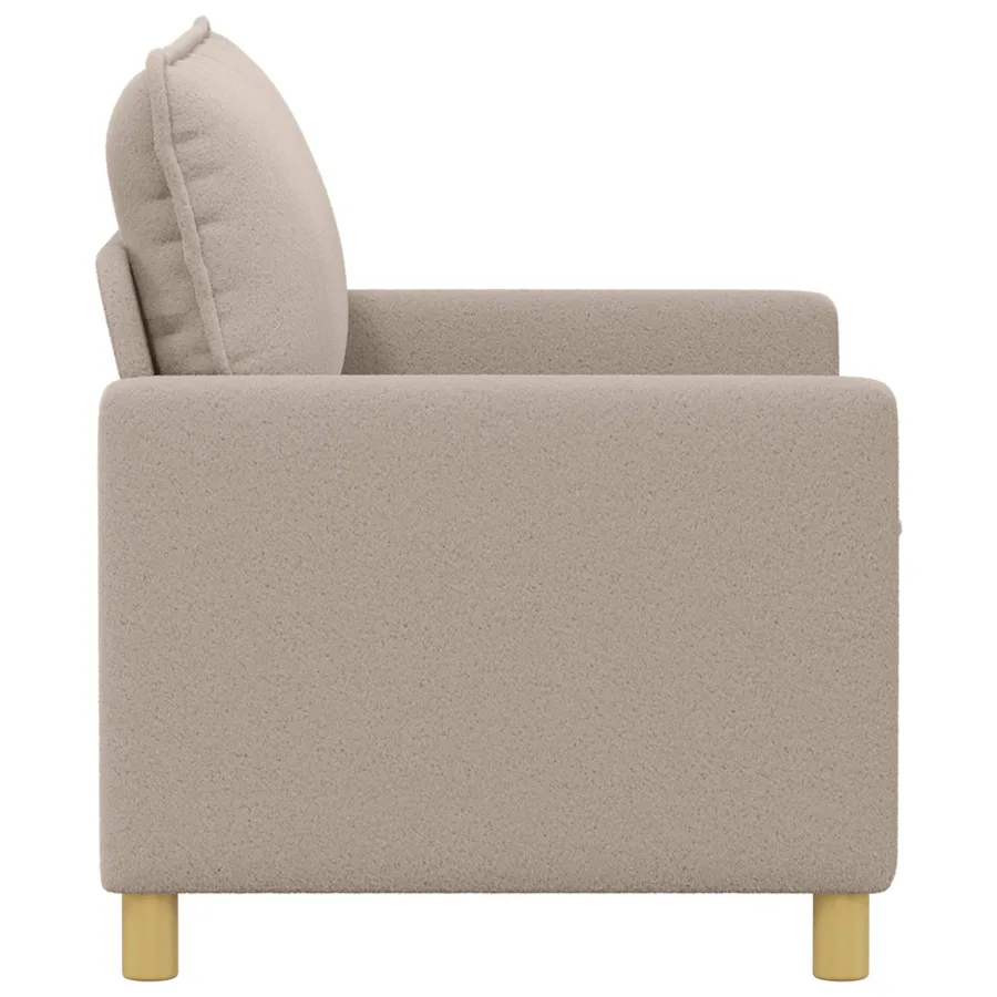 Canapé Gris clair 126 x 81 x 87,5 cm Tissu - 4