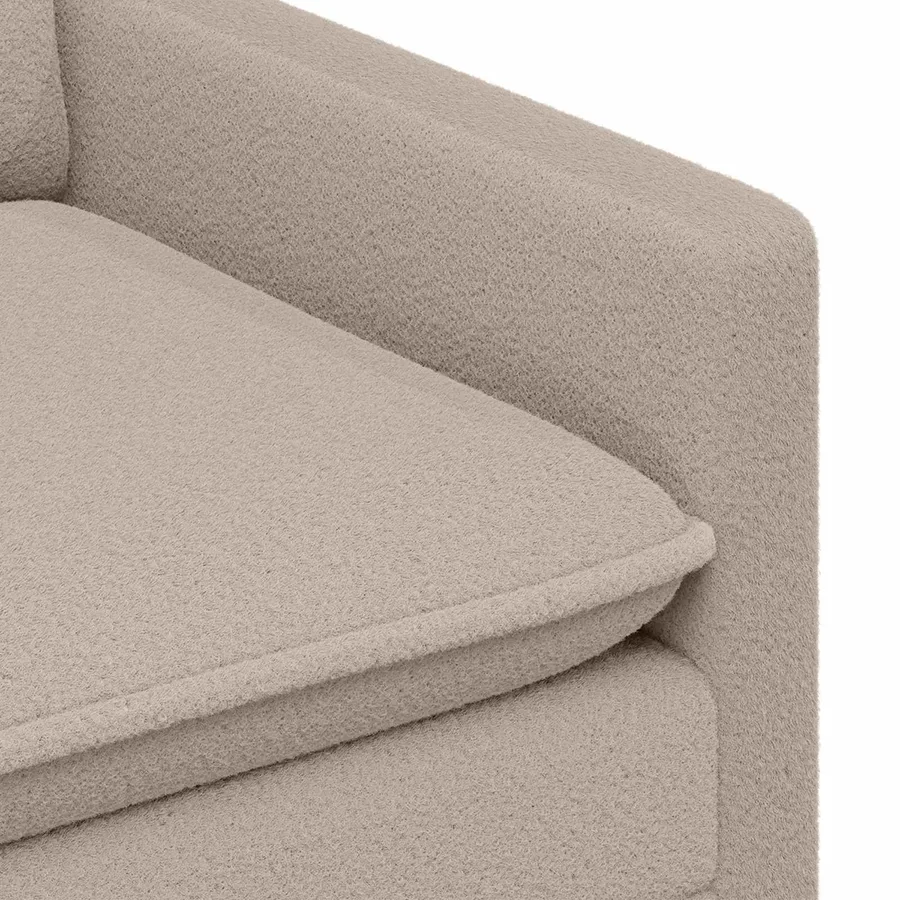 Canapé Gris clair 126 x 81 x 87,5 cm Tissu - 6