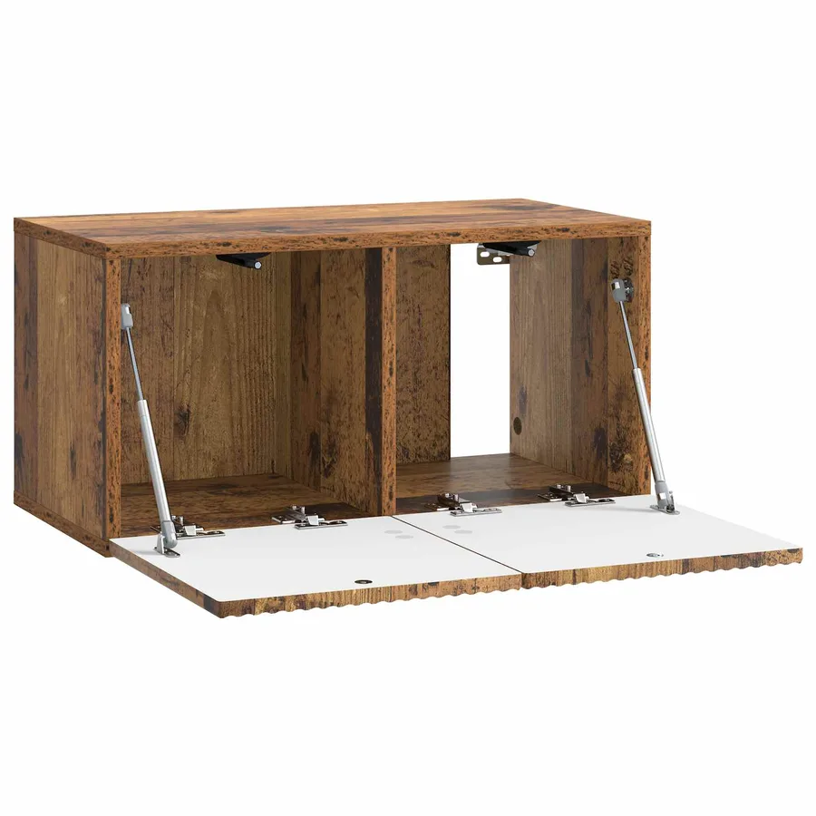 Meuble TV mural Bois ancien 59,5 x 31 x 30 cm Bois d'ingénierie - 5