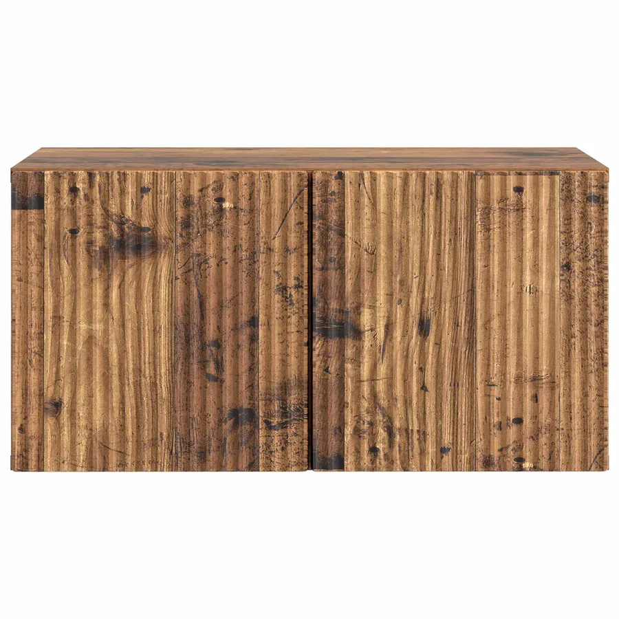 Meuble TV mural Bois ancien 59,5 x 31 x 30 cm Bois d'ingénierie - 6