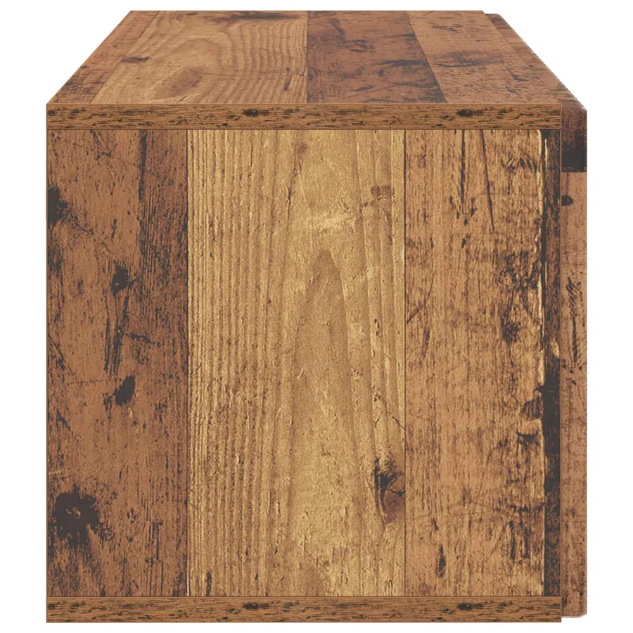 Meuble TV mural Bois ancien 59,5 x 31 x 30 cm Bois d'ingénierie - 7