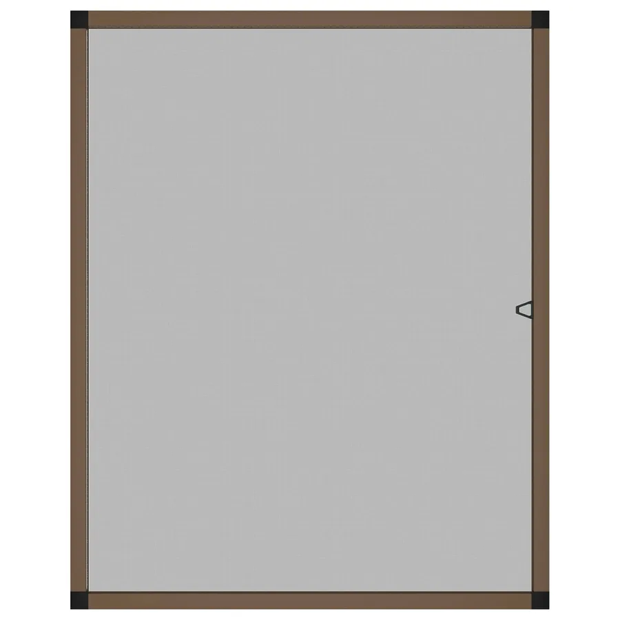 Écran anti-insectes pour fenêtres Marron 130 x 150 cm - 3