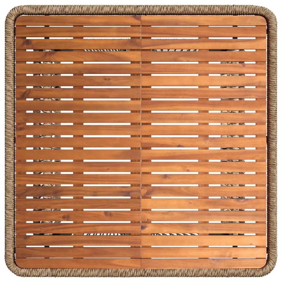 Ensemble de salle à manger pour jardin 3 pcs Beige et crème - 6