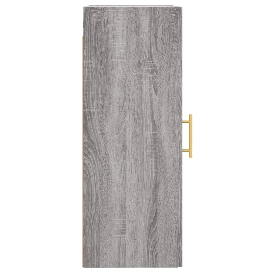 Armoire murale sonoma gris 34,5x34x90 cm - 8