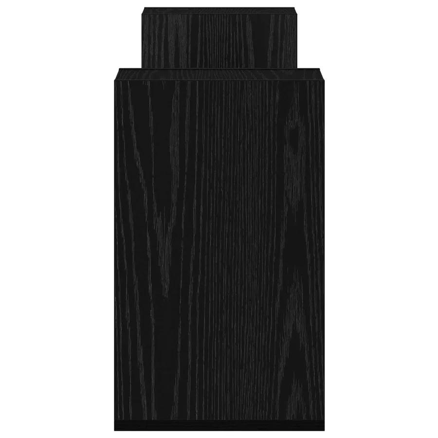 Meuble TV 100 x 30 x 50 cm Chêne noir Bois d'ingénierie - 3