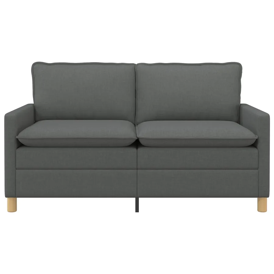 Canapé Gris foncé 156 x 81 x 87,5 cm Tissu - 3