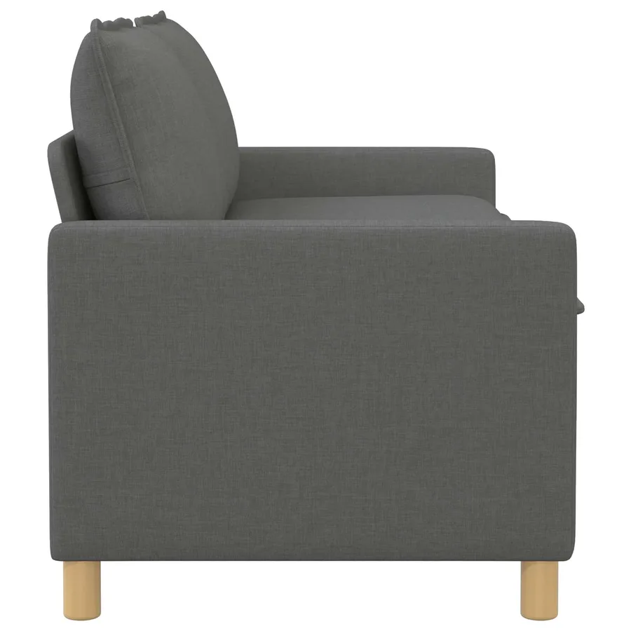 Canapé Gris foncé 156 x 81 x 87,5 cm Tissu - 4